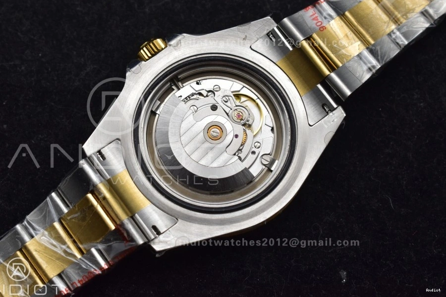 V3 Edition YG SS Tone Bracelet on Sea-Dweller Black GMF Best Two A2824 SS YG Dial 126603 1120